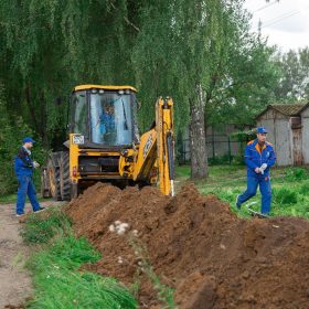 АО "ГАЗСТРОЙ" продолжает активное строительство газопровода в селе Шубино